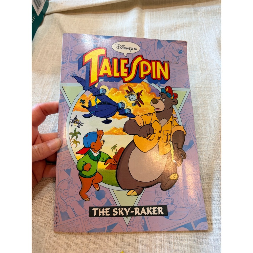 Vintage 1991 Disney TaleSpin The Sky-Raker Cartoon Tales Comic Book Softcover